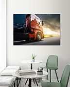 Obraz Kamión na diaľnici 1702